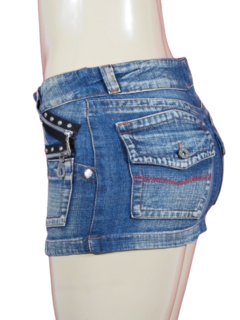 Mini Saia Jeans Curtíssima 9773 Com Bolso na internet