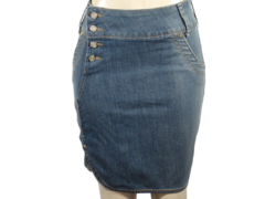 Saia Jeans Luapole Midi C/Botões na internet