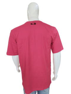 Camiseta Masculina Badboy Slim Gola Redonda Vermelho - netpizante
