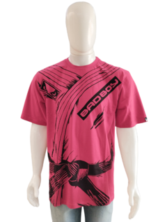 Camiseta Masculina Badboy Slim Gola Redonda Vermelho na internet