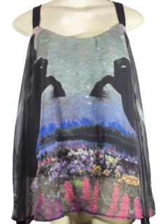 Imagem do Blusa Alça Black Horse 30319 Mixus /Duas cores