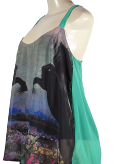 Blusa Alça Black Horse 30319 Mixus /Duas cores - netpizante