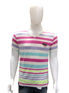 Camisa Sallo Gola V manga curta