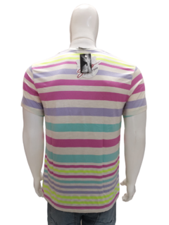 Camisa Sallo Gola V manga curta - netpizante