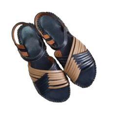 Sandália Rasteira Feminina Via Jully Confort Couro Legitimo Moda Artesanal 33 ao 39 - comprar online