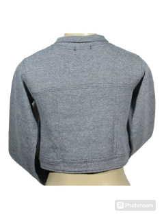 Jaqueta Moleton Jeans Infanto Juvenil Menina - netpizante