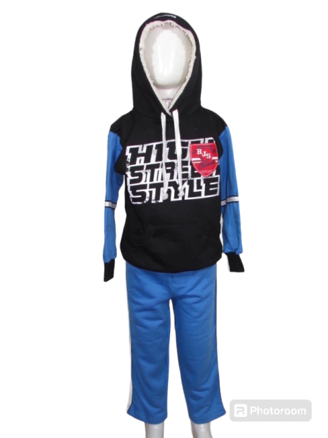 Conjunto Moletom whitecat 1276 Masculino Infantil