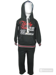 Conjunto Moletom masculino Infantil 1275 Whitecat
