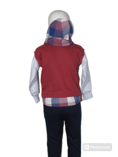 Conjunto Moletom 1279 Masculino Infantil Whitecat na internet