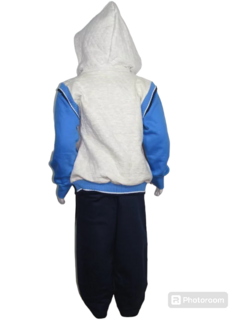 Conjunto Moletom Masculino Infantil Duas cores 1287 Whitecat - loja online