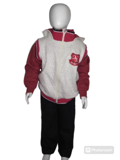 Conjunto Moletom Masculino Infantil Duas cores 1287 Whitecat - netpizante