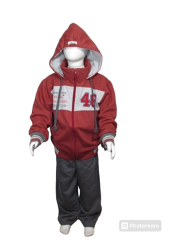 Conjunto Calça Moletom Penteado 1291 Feminino Infantil Balãozinho