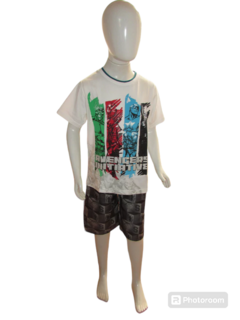 Conjunto Menino Marvel Brandili na internet