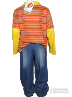 Conjunto Balãozinho 06031503 Masculino infantil - netpizante