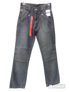 Calça Jeans Masculina Disnep Juvenil Corte Reto Com Bolso