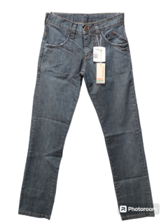 Calça Infantil Masculina Luapole Jeans Slim Tamanho 08