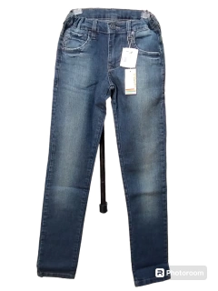 Calça Jeans Megaflex Infantil Masculina Luápole
