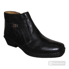 Bota Masculina Social Kauany Couro Naturalli preto