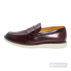 Sapato Casual Boss Sport Cara de Gato Couro Legitimo - comprar online