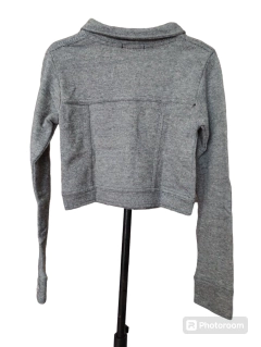 Jaqueta Moleton Jeans Infanto Juvenil Menina - comprar online