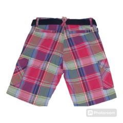 Bermuda Masculina Sallo Cargo Xadrez - comprar online