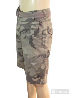 Bermuda Passeio Masculina Sallo Cargo Com Cinto - comprar online