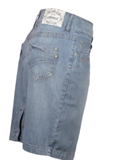 Saia Jeans Secretaria Luápole Moda Jovem - comprar online