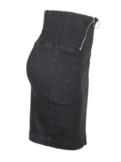 Saia Mid Luápole Jeans Gliter Cós Modelador 10170 Moda Evagélica - loja online