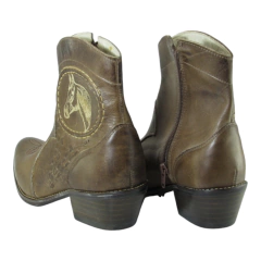 Bota masculina Western Picoloto /Couro Natural na internet