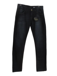 Calça Ly Masculina Jeans Puído Slim Aion