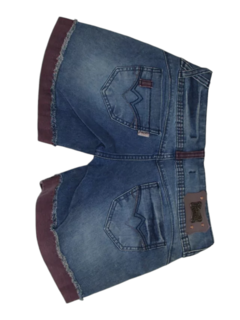 Short jeans feminino Luapole Meia Coxa - comprar online