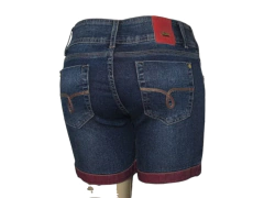 Short Jeans feminino Opera Z Meia Coxa - comprar online