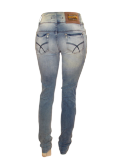Calça Jeans Cig Ly Feminina Cós Médio Aion Levanta Bumbum - netpizante