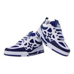 Tênis Modelo Lv Trainer Linha Premium 38 ao 43 White Navy na internet