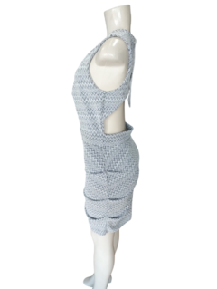 Vestido Malha Jacquard Estampa Exclusiva Parlatory - comprar online