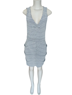 Vestido Malha Jacquard Estampa Exclusiva Parlatory na internet
