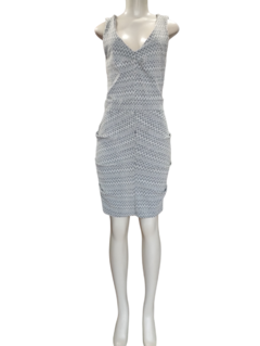 Vestido Malha Jacquard Estampa Exclusiva Parlatory
