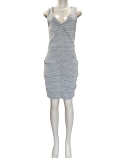 Vestido Malha Jacquard Estampa Exclusiva Parlatory