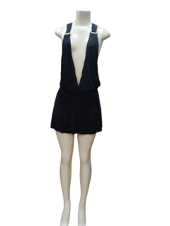 Vestido Knt Com Decote v