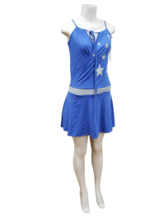 Vestido Malha Com Alça Ajustável na internet