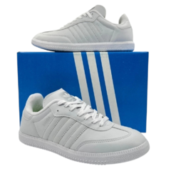Tênis Samba Unissex Branco 35 ao 41 - comprar online