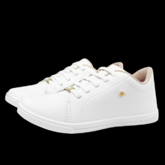 Tênis Feminino Modelo Casual Branco - netpizante
