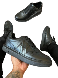 Tênis Masculino Modelo Armani Exchange Couro 38 ao 43 - netpizante