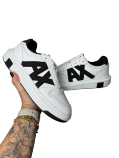 Tênis Masculino Modelo Armani Ax Exchange Couro 38 ao 43 L premium - netpizante