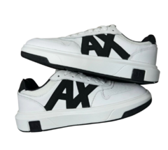 Tênis Masculino Modelo Armani Ax Exchange Couro 38 ao 43 L premium na internet