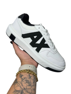 Tênis Masculino Modelo Armani Ax Exchange Couro 38 ao 43 L premium - comprar online