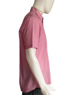 Camisa Bgt Masculina Manga Curta Premium Mescla Marsala - netpizante