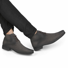 Bota Social Masculina San Lorenzo 1090 Nobuck Marinho 37 ao 45 Menor Preço do Brasil