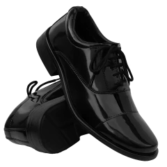Sapato Masculino Social Verniz Preto Com Cadarço A preço de Fábrica - comprar online