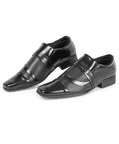 Sapato Social Masculino Couro Verniz Conforto 1061 Calçar 37 ao 45 Linha Slz - comprar online